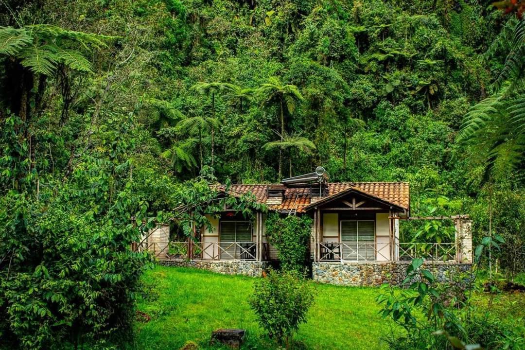 Hotel Termales San Vicente サンタ・ロサ・デ・カバル エクステリア 写真